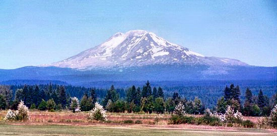 Mount Adams from the south, slightly west