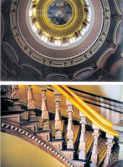 Inside the dome; fine details