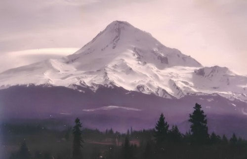 Mount Hood from the east