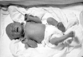 As a newborn, 1951