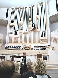 The organ in the Sanctuary