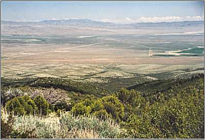 Great Basin from high up in the park