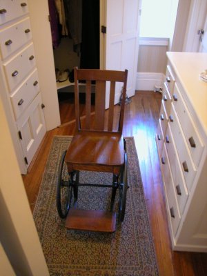 One of Franklin's wheelchairs