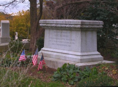 Buchanan's gravestone